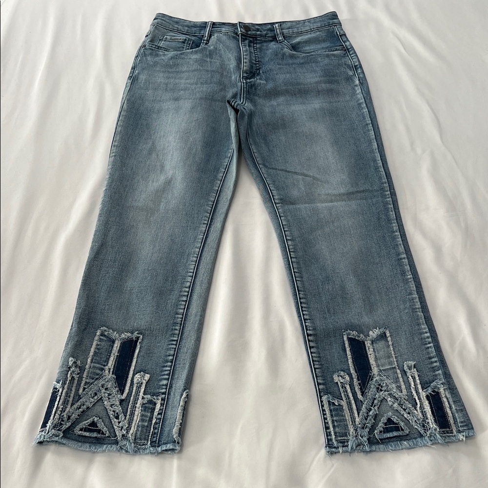 French Dressing Jeans “Suzanne” Straight Leg Jeans
